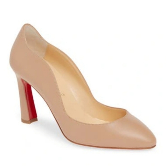 Christian Louboutin Shoes - Christian louboutin agneska 85 nappa Pumps Nwt